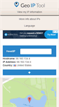 Mobile Screenshot of geoiptool.com